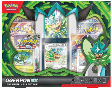 Pokemon PKM Ogerpon-ex Premium-Kollektion (DE)