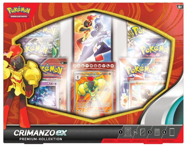 Pokémon TCG Crimanzo ex Premium-Kollektion (DE)