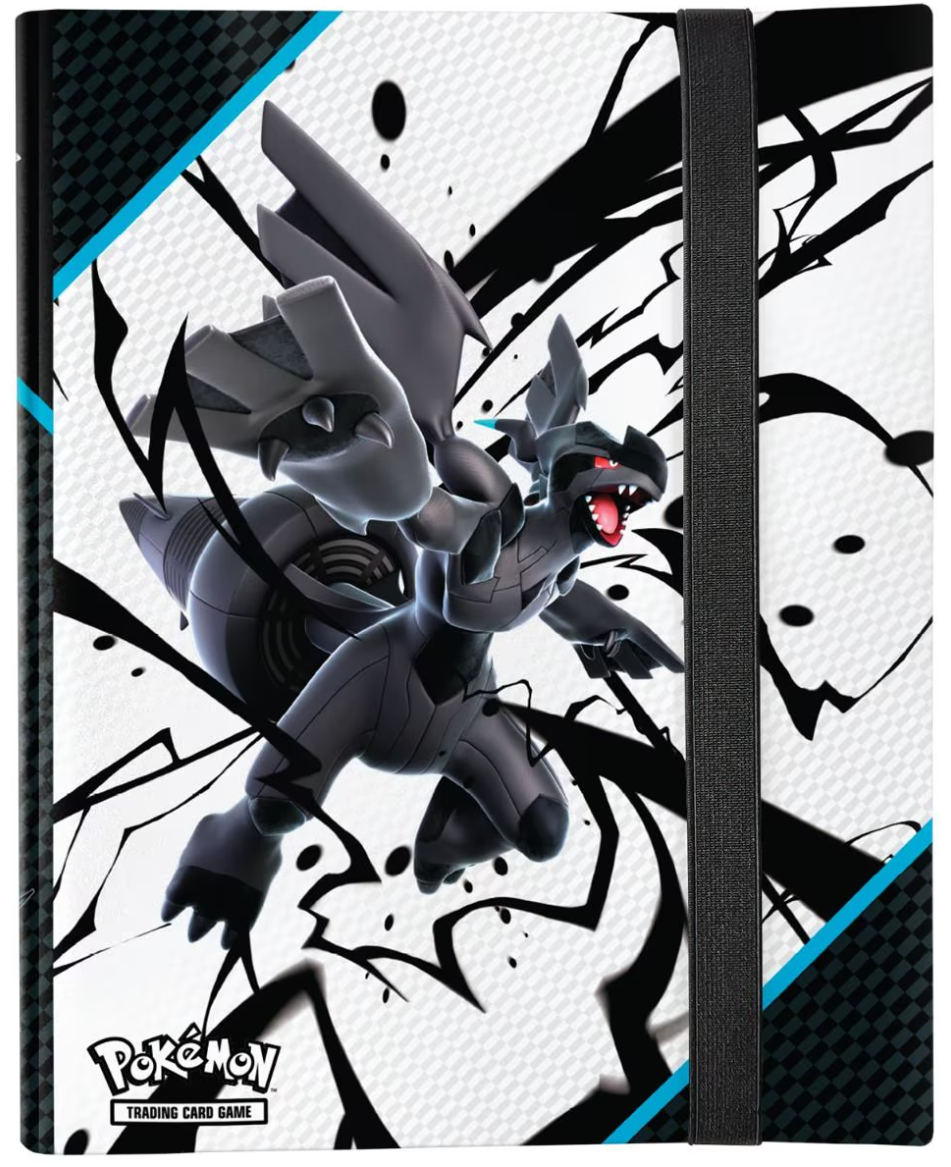 Pokemon 9-Pocket Pro Binder Schwarze Blitze und Weiße Flammen