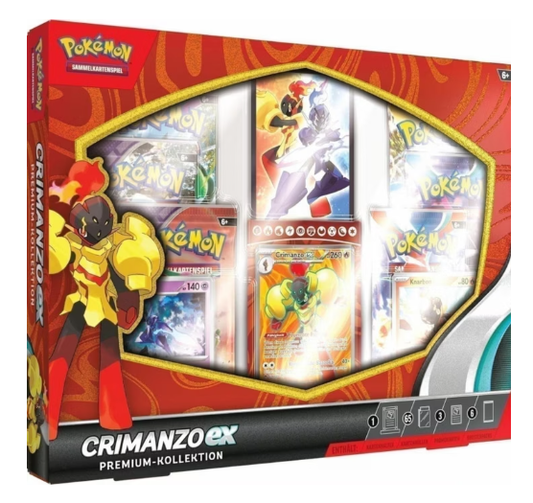 Pokémon TCG Crimanzo ex Premium-Kollektion (DE)